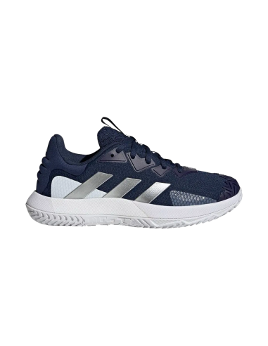 Adidas - Chaussures de padel Solematch Control Bleu la chaussure