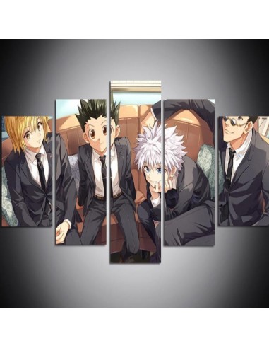 Tableau Hunter x Hunter Personnages Cadre Toile basket pas cher