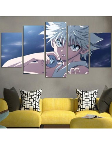 Tableau Killua Yoyo Hunter x Hunter Cadre Toile Le MVP de beaucoup