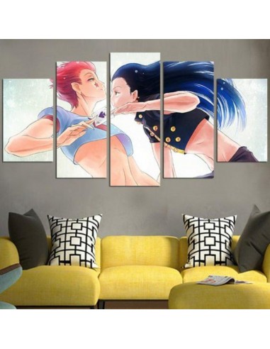 Tableau Irumi x Hisoka Hunter x Hunter Cadre Toile brillant des détails fins