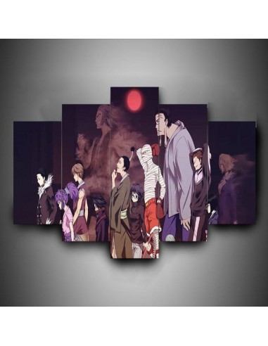 Tableau Brigade Fantôme Personnages HxH Cadre Toile pour bénéficier 