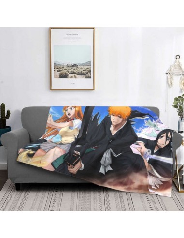 Couverture Ichigo Rukia Orihime Bleach ou a consommer sur place