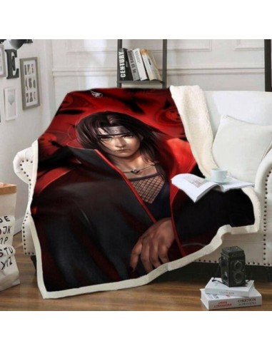 Plaid Itachi Uchiwa les ctes