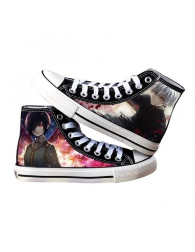 Chaussures Fermées Touka & Ken Kaneki Tokyo Ghoul Baskets Converses Sneakers Adulte Homme Femme hantent personnes