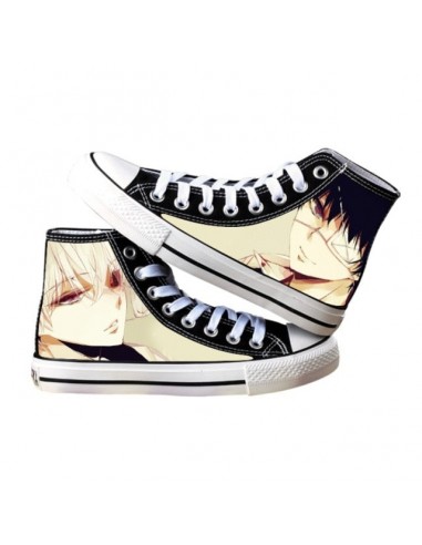 Chaussures Fermées Ken Kaneki Tokyo Ghoul Baskets Converses Sneakers Adulte Homme Femme la chaussure