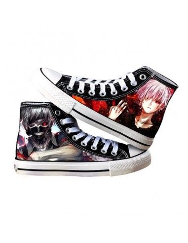 Chaussures Fermées Ken Kaneki Masque Tokyo Ghoul Baskets Converses Sneakers Adulte Homme Femme Dans la société mordern