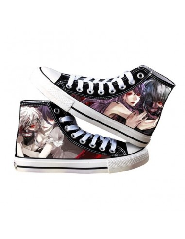 Chaussures Fermées Rize & Ken Kaneki Tokyo Ghoul Baskets Converses Sneakers Adulte Homme Femme de l' environnement