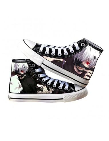 Chaussures Ken Kaneki Oeil Rouge Tokyo Ghoul Baskets Converses Sneakers Adulte Homme Femme sur le site 