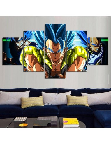 Tableau Gogeta Blue Dragon Ball Cadre Toile acheter