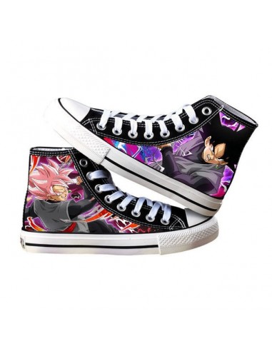 Chaussures Black Goku Rosé Dragon Ball Baskets Sneakers Adulte Homme Femme plus qu'un jeu 