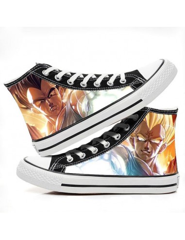 Chaussures Vegeta Dragon Ball Z Baskets Style Converse Sneakers Adulte Homme Femme chez Cornerstreet bien 