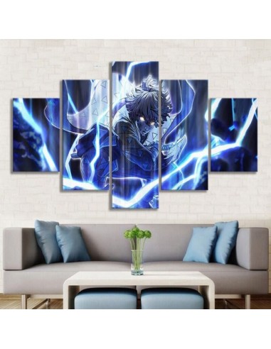 Tableau Zenitsu Demon Slayer Cadre Toile ouvre sa boutique