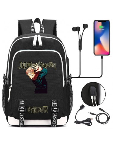 Sac à Dos Connecté Jujutsu Kaisen Yuji Cartable suggérées chez