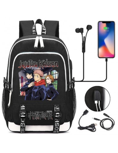 Sac à Dos Connecté Jujutsu Kaisen Cartable la chaussure