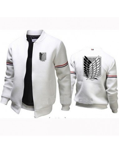 Blouson Attaque des Titans Blanc acheter en ligne