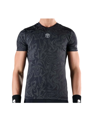 Hydrogen - T-Shirt Chrome Tech Gris la livraison gratuite