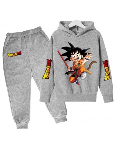 Set felpa e pantaloni per bambini Dragon Ball Goku grigi 50% de réduction en Octobre 2024